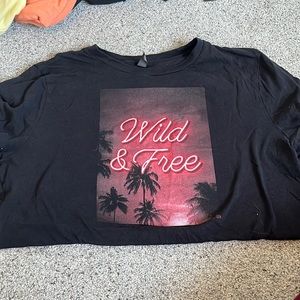 Francesca’s oversized t-shirt